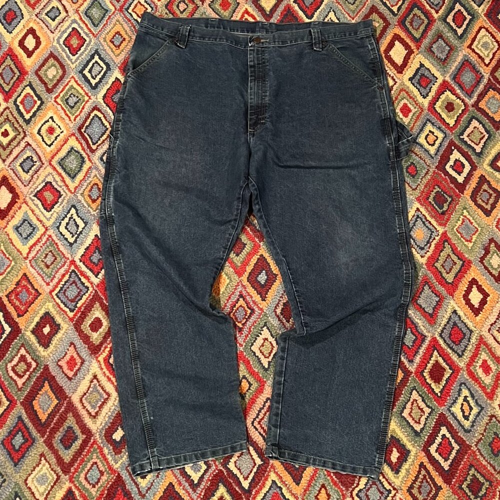 Vintage Wrangler Jeans - Dark Blue w/ Wash, Size 42x30